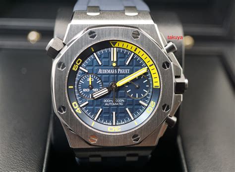 audemars piguet offshore blue dial